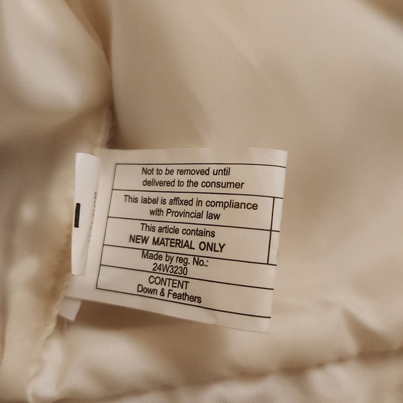 Cropped Gap White Vest Puffer with Hood Size M - Picture 10 of 10